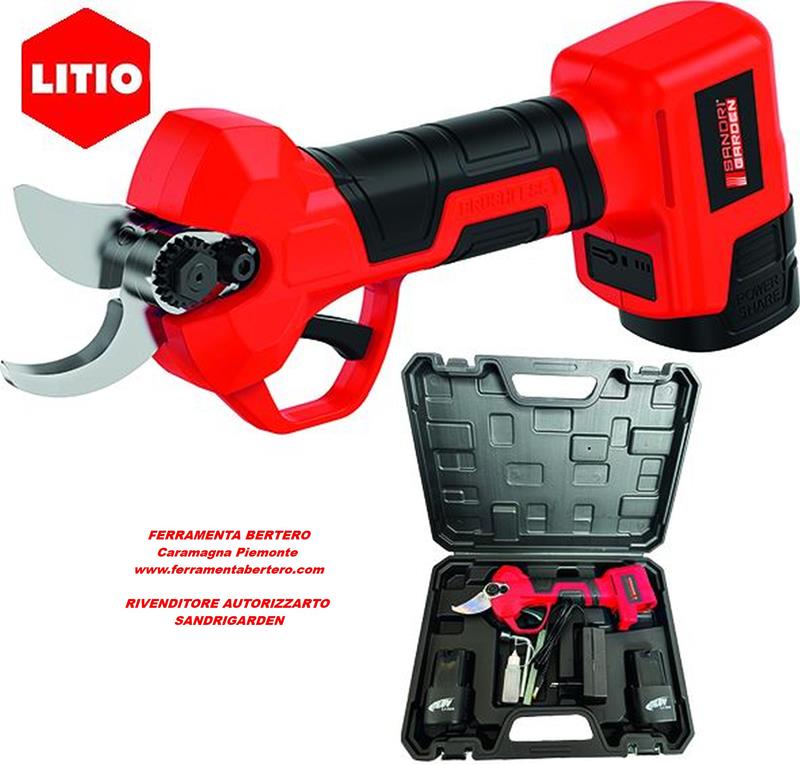 FORBICI PER POTATURA A BATTERIA SANDRI GARDEN SG-FP 2500
